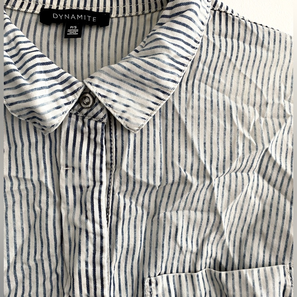 Dynamite Button Up Shirt Size Small